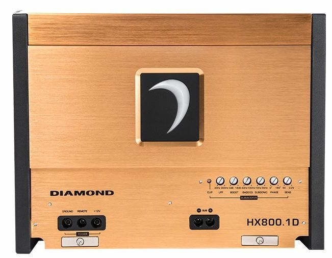 Diamond Audio HX800.1D with 4 Gauge Amplifier Wiring Kit Image 4