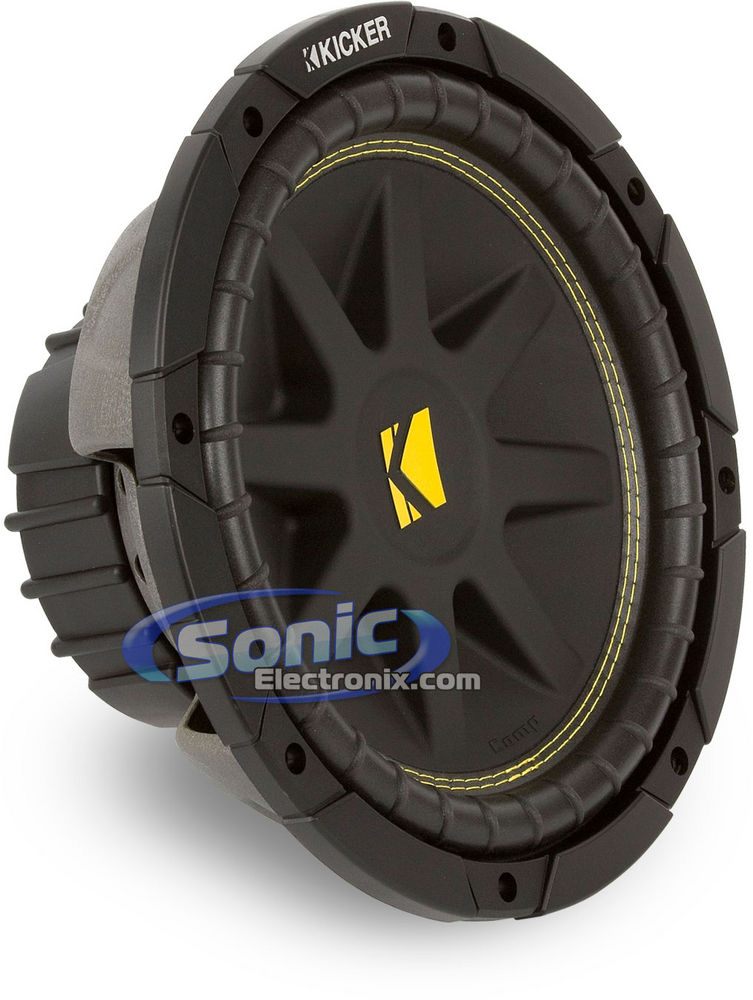 600W Kicker Subwoofer + Sealed Enclosure Bass Package Image 2