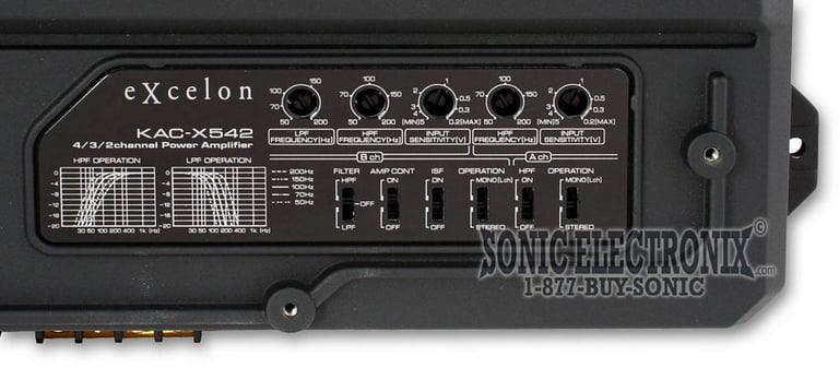Kenwood eXcelon KAC-X542 Image 3