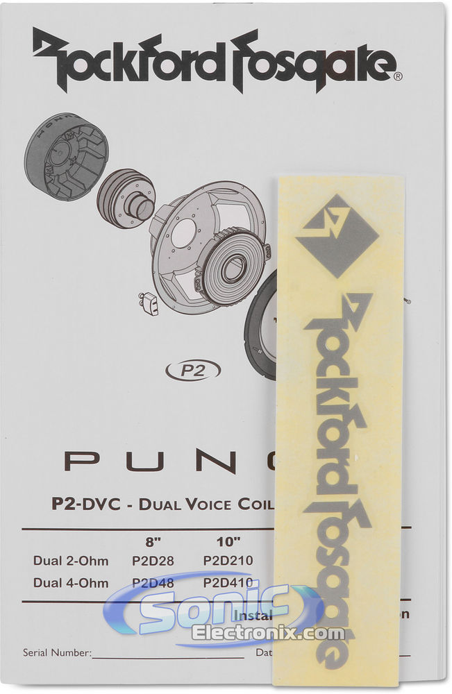Rockford Fosgate Punch P2D210 (09P2D210) Image 7