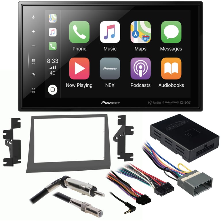 Pioneer DMH-C5500NEX Package for 2006-2007 Jeep Commander Image 1