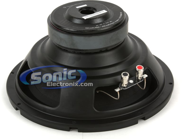600W Rockford Fosgate Subwoofer + Sealed Enclosure Bass Package Image 4