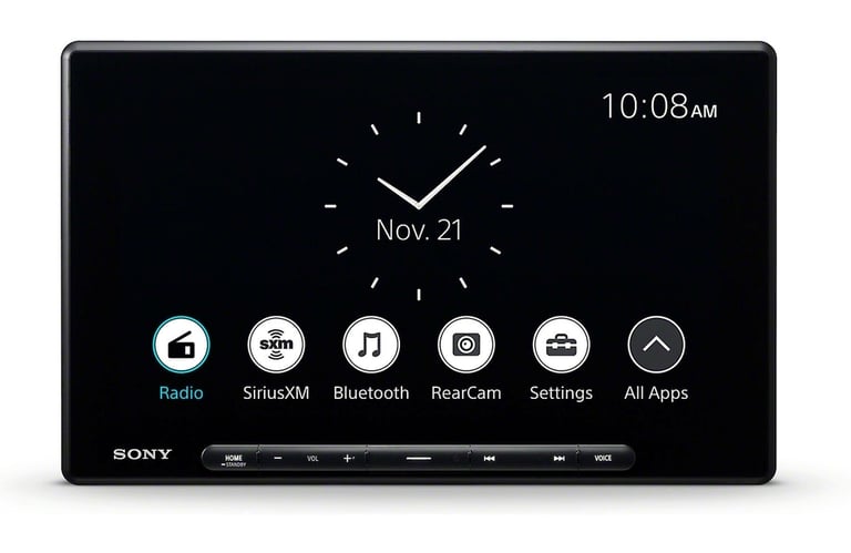 Sony XAV-AX8500 with License Plate Camera Image 2