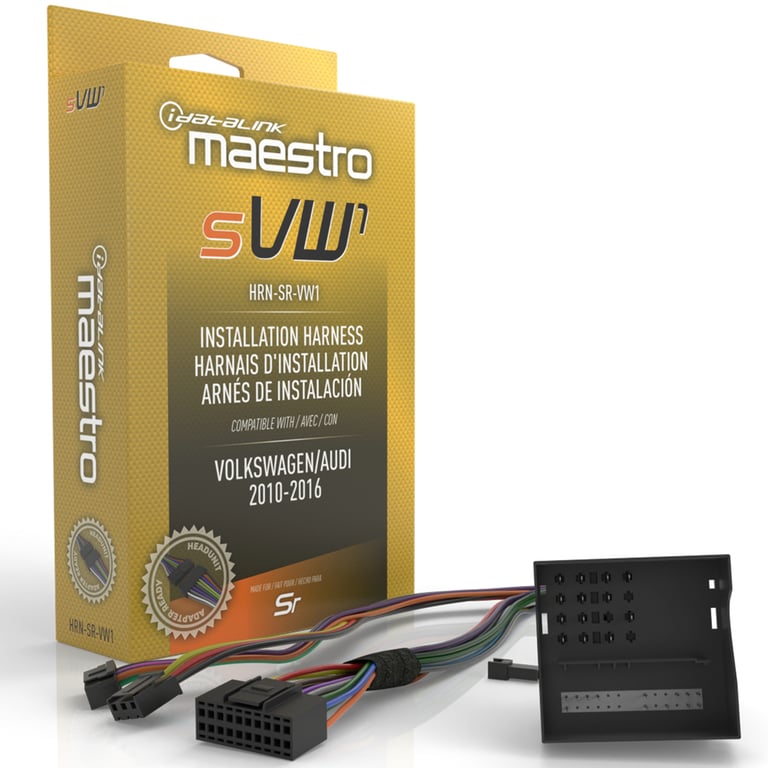 iDataLink Maestro HRN-SR-VW1 Wiring Harness Image 1