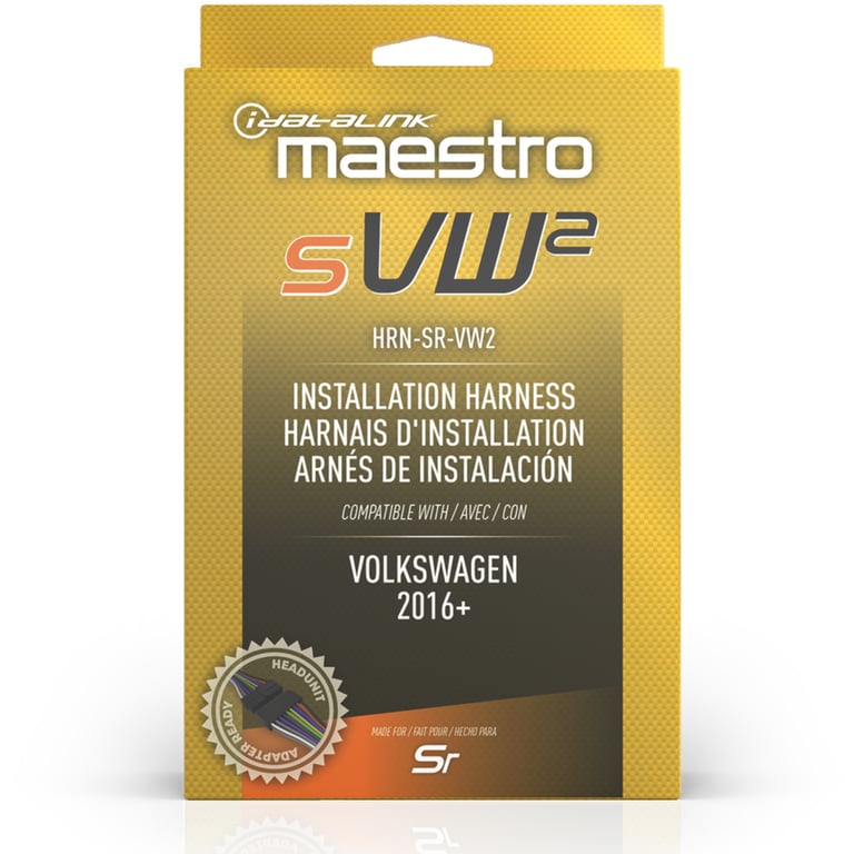 iDataLink Maestro HRN-SR-VW2 Wiring Harness Image 4