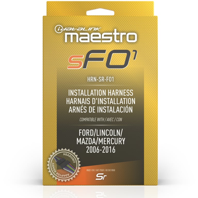 iDataLink Maestro HRN-SR-FO1 Wiring Harness Image 4