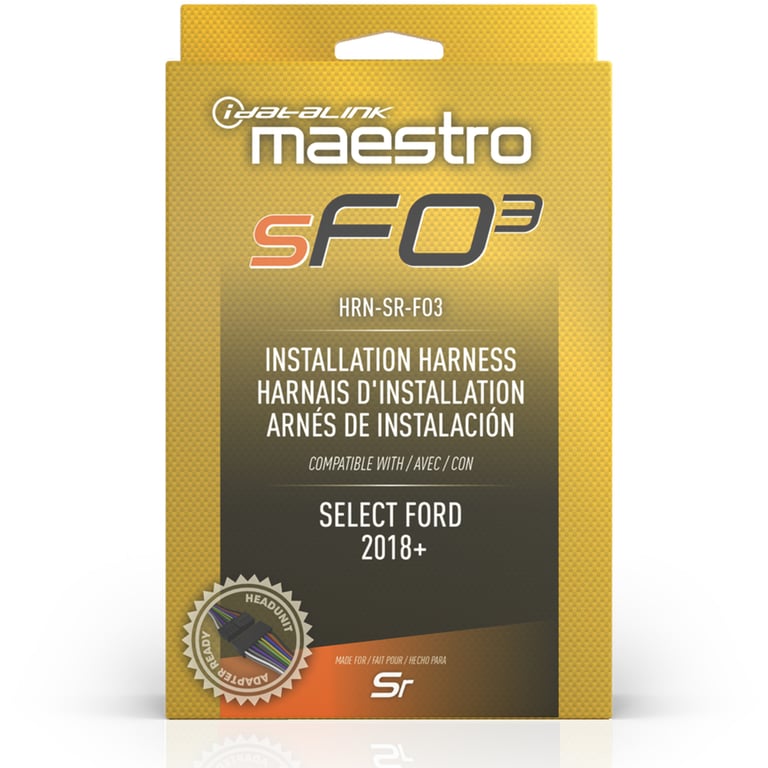 iDataLink Maestro HRN-SR-FO3 Wiring Harness Image 4
