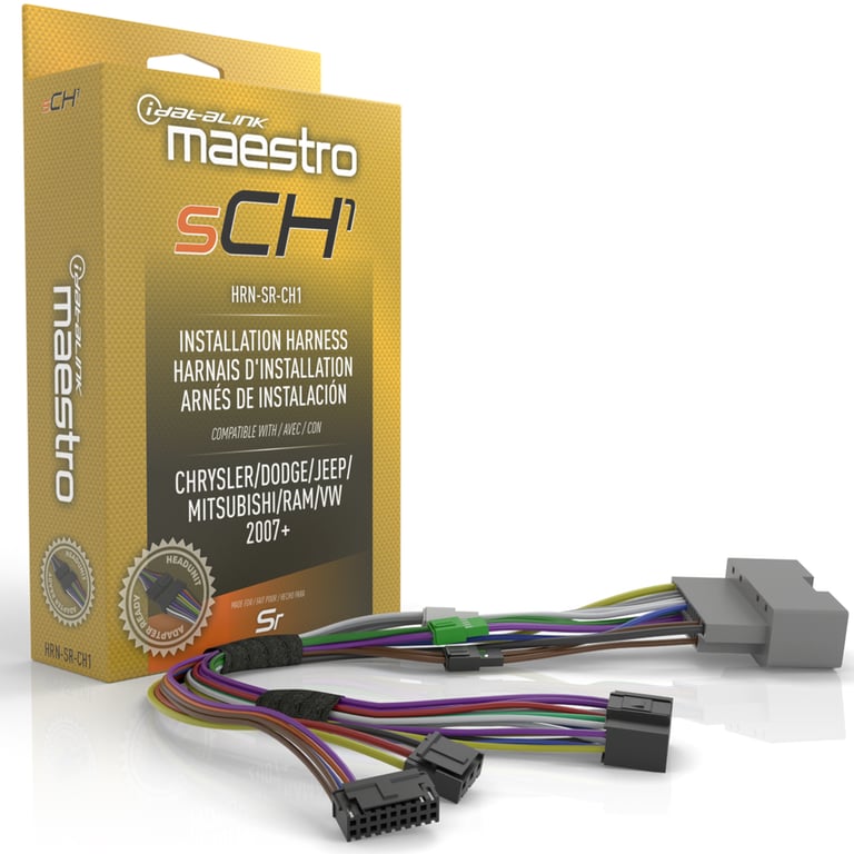iDataLink Maestro HRN-SR-CH1 Wiring Harness Image 1