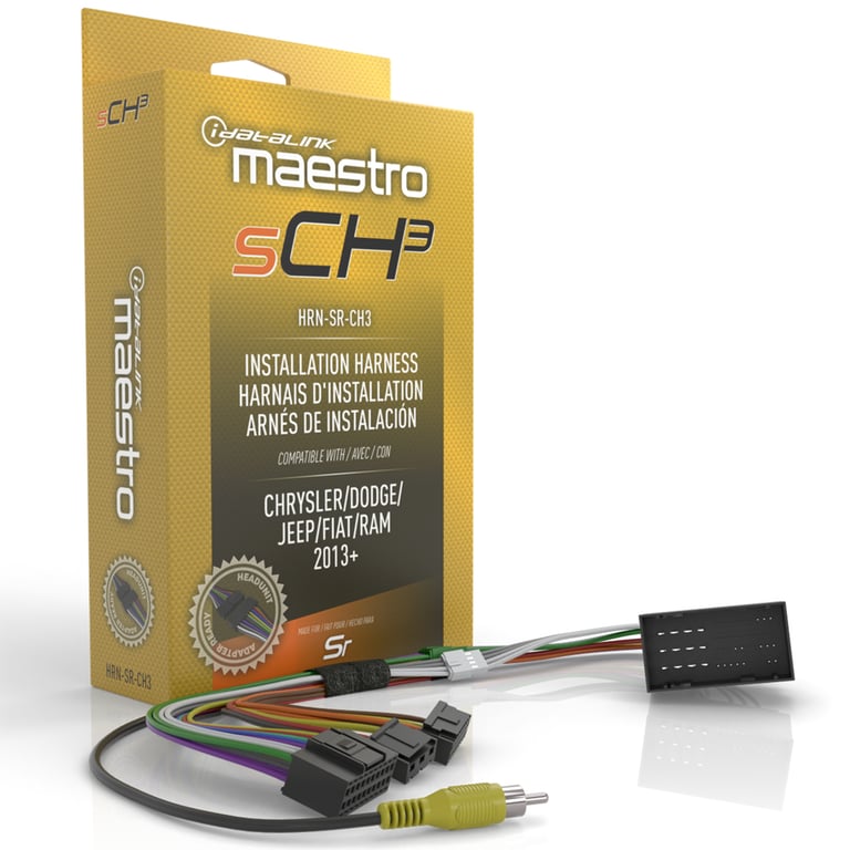 iDataLink Maestro HRN-SR-CH3 Wiring Harness Image 2
