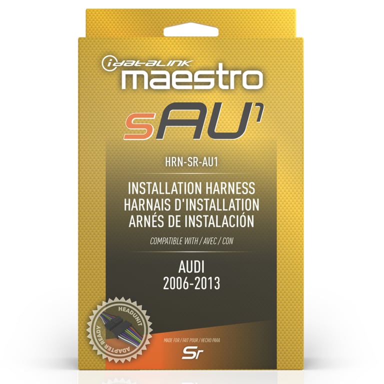 iDataLink Maestro HRN-SR-AU1 Wiring Harness Image 4
