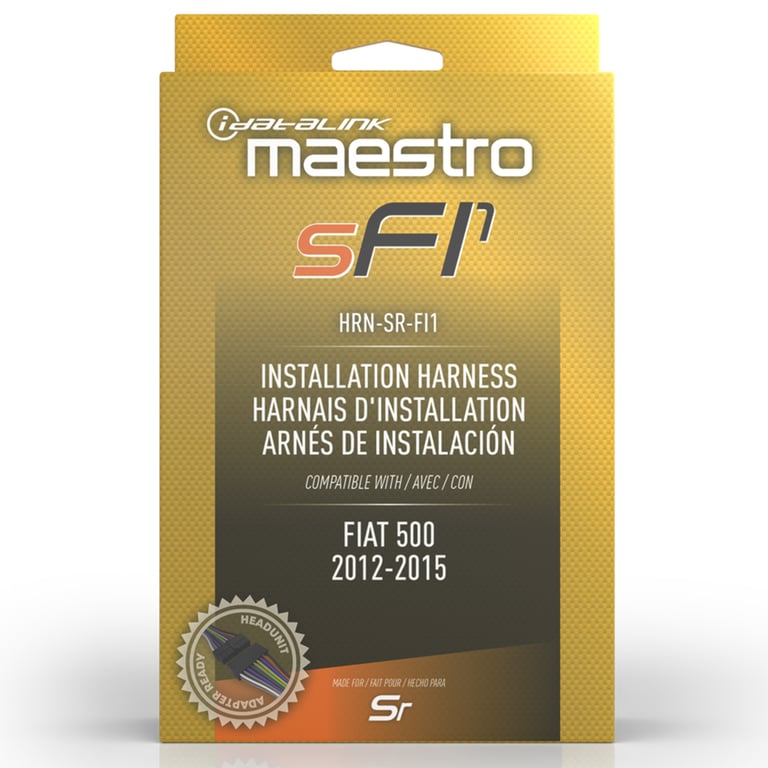 iDataLink Maestro HRN-SR-FI1 Wiring Harness Image 4