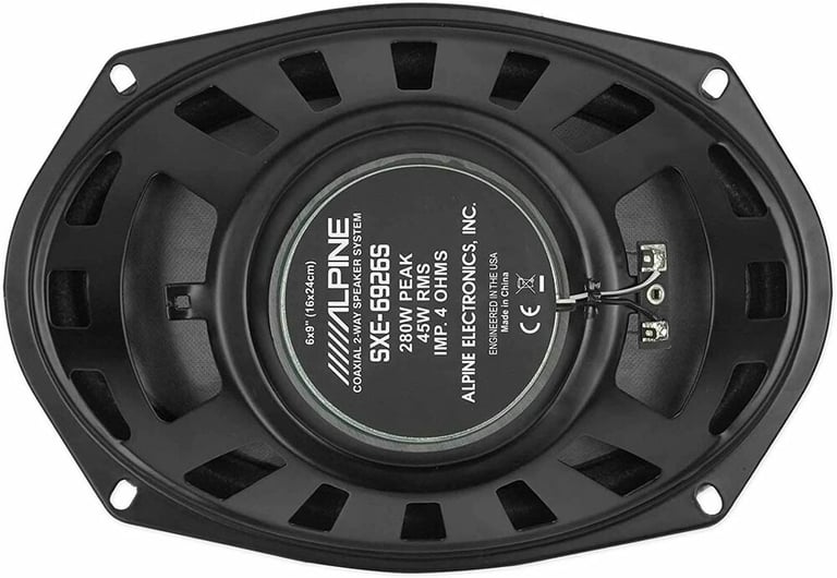 Alpine SXE-6926S 2 Pairs (4 Total) Image 3