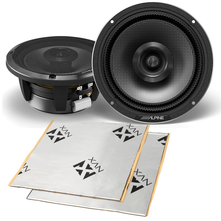 Alpine HDZ-65 Sound Damping Image 1