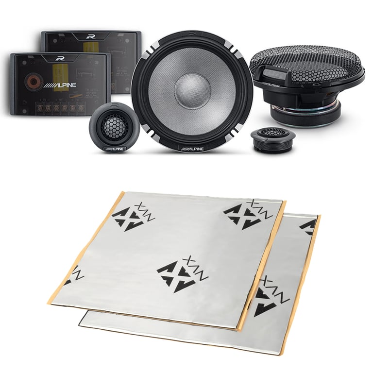 Alpine R2-S652 with Sound Damping Image 1