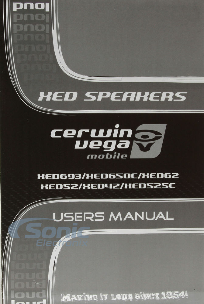 Cerwin Vega XED42 with Sound Damping Image 14