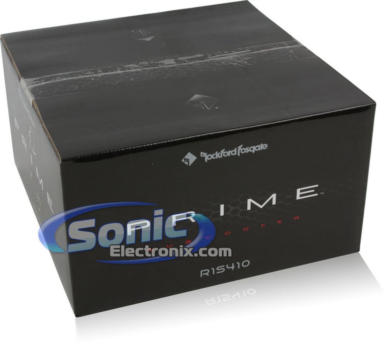 600W Rockford Fosgate Subwoofer + Sealed Enclosure Bass Package Image 6