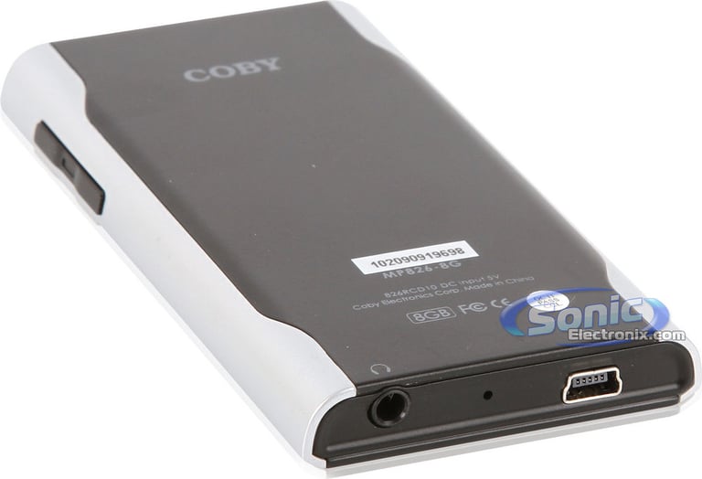 Coby MP826-8G 2.8" Touchscreen Video MP3 Player with FM Radio Image 6