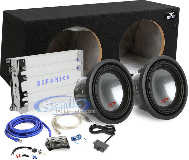 2000W Complete Hifonics + Alpine Bass Package Image 1
