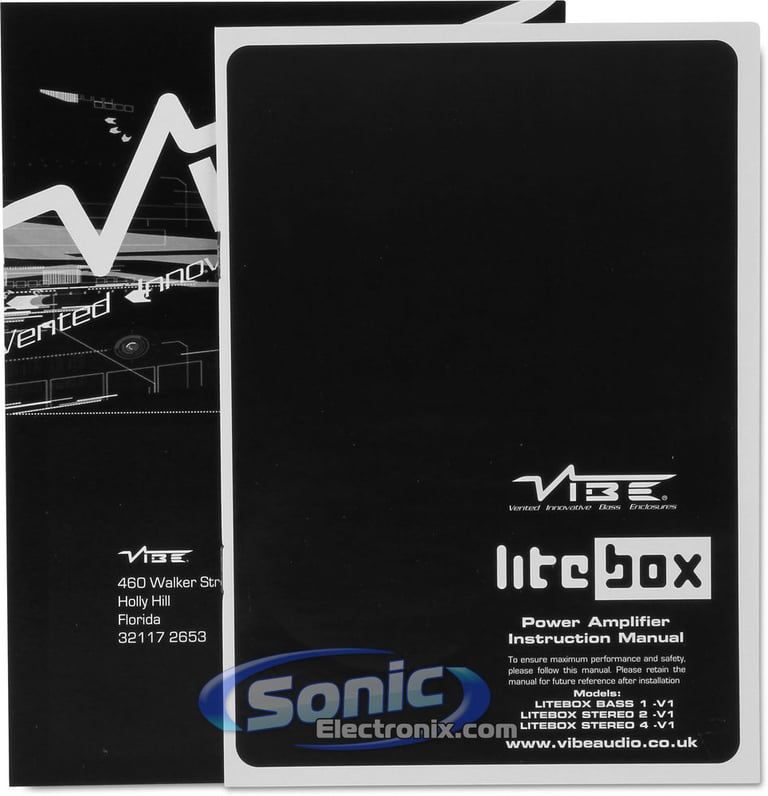 VIBE Audio LiteBox Stereo 2 (LiteBox2) R/B Image 9