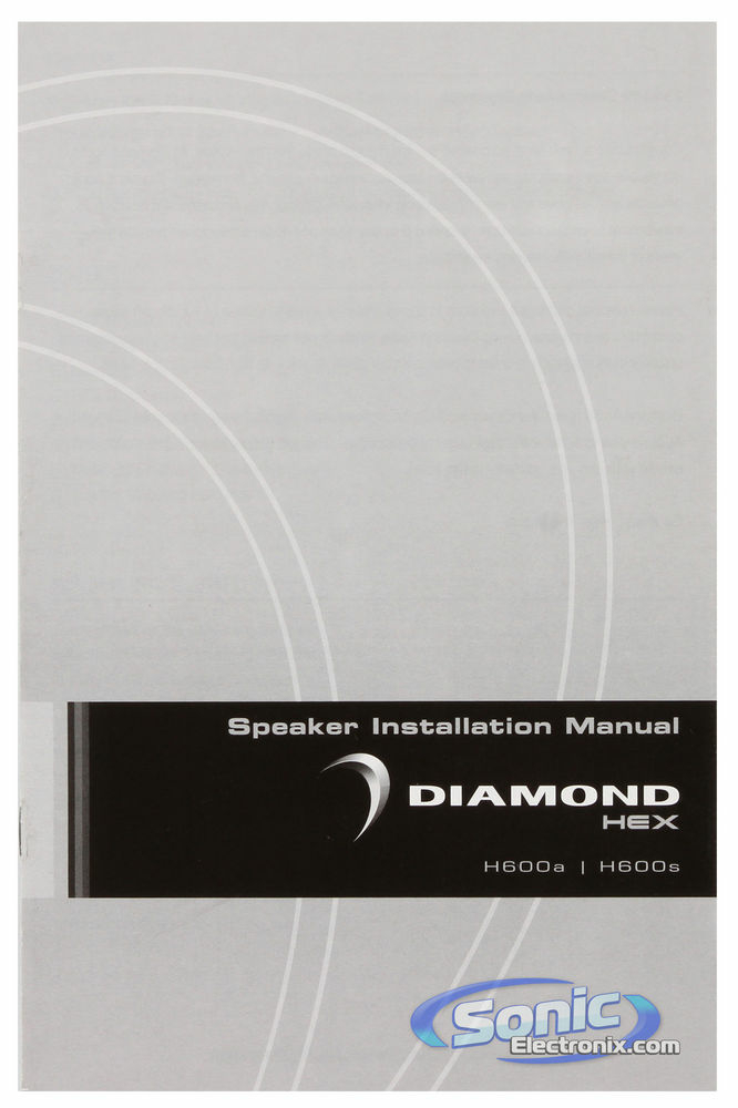 Diamond Audio H600A (2-Pairs, 4-Total) Image 8