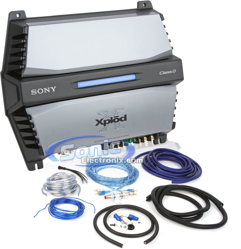 Sony XM-ZZR3301 + Amplifier Kit Image 1