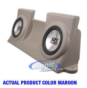 MTX Audio Thunderform FRP20M-T45 (Maroon, Loaded) Image 1