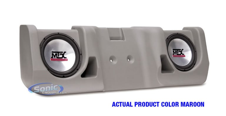 MTX Audio Thunderform CXP20M-T45 (Maroon, Loaded) Image 1