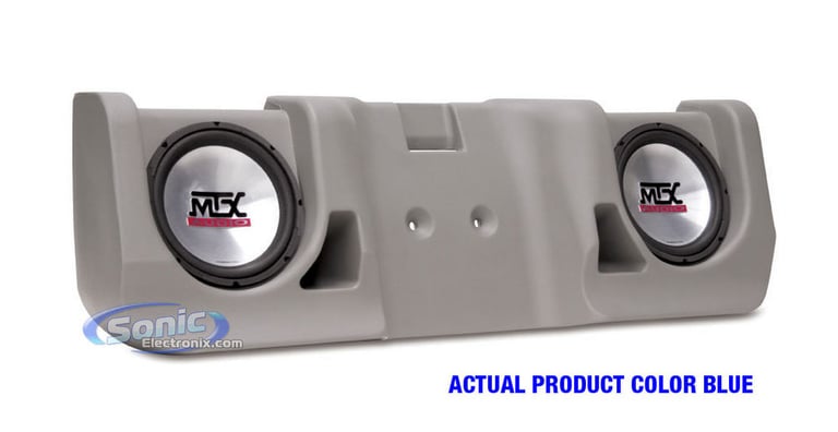 MTX Audio Thunderform CXP20AB-T45 (Blue, Amplified) Image 1