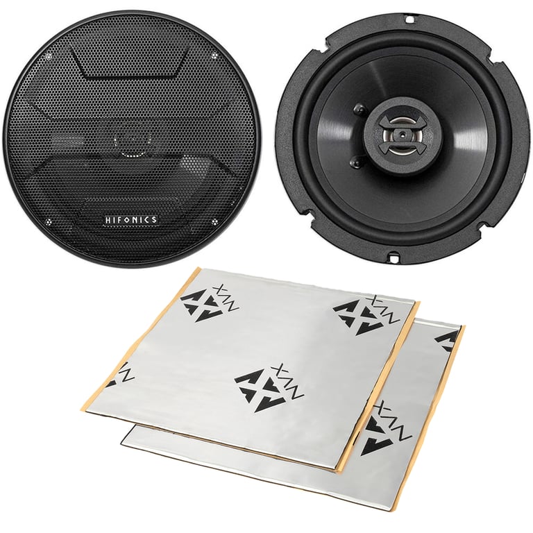 Hifonics ZS65CXS with Sound Damping Image 1