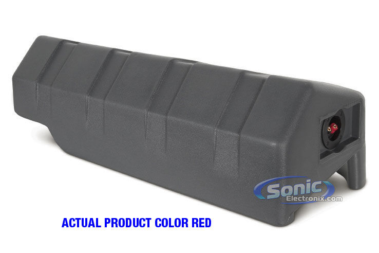 MTX Audio Thunderform CXP10LAR-T45 (Red, Amplified) Image 1