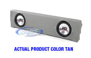 MTX Audio Thunderform C25HC00T20A-T45 (Tan, Amplified) Image 1