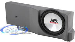 MTX Audio Thunderform F150C04G12A-T45 (Gray, Amplified) Image 1