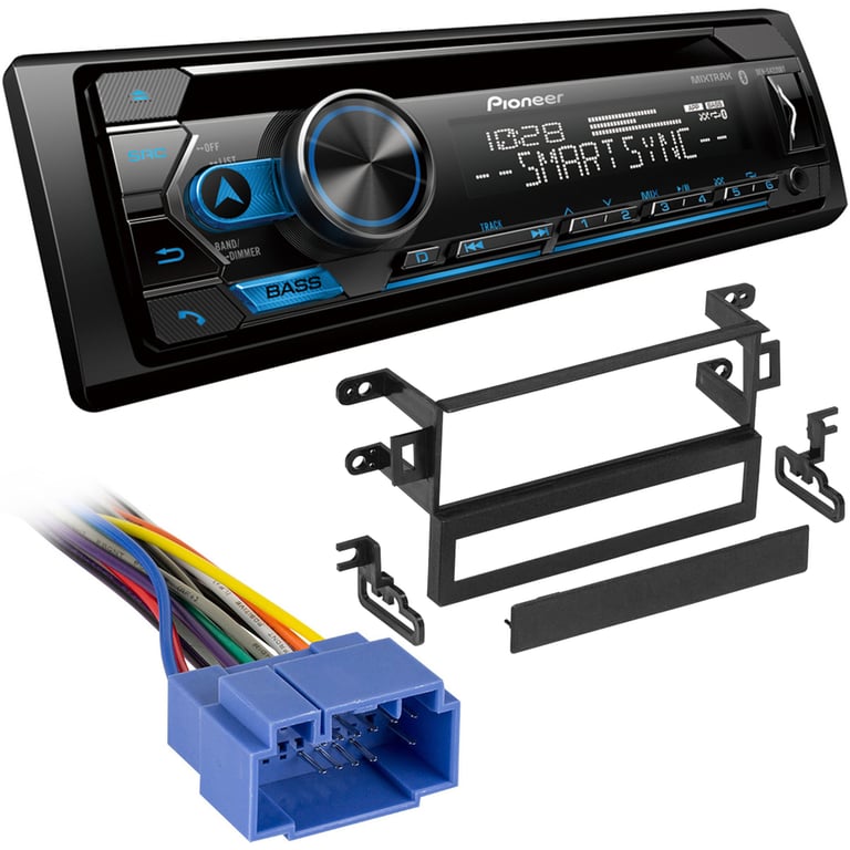 1998-2002 Honda Accord Single DIN Bluetooth Car Stereo Upgrade | Pioneer Image 1
