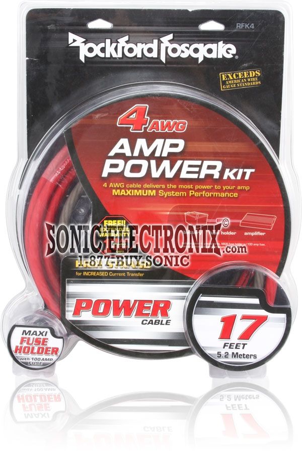 Rockford Fosgate RFK4 Image 2