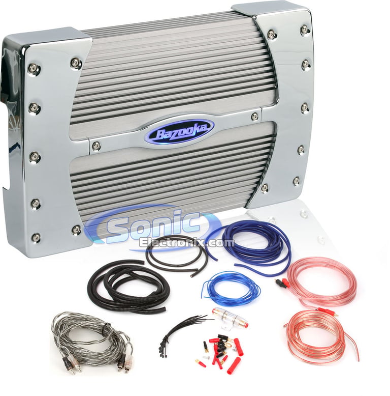 Bazooka BA460 + Amplifier Kit Image 1