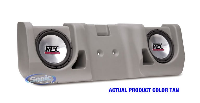 MTX Audio Thunderform CXP20AT-T45 (Tan, Amplified) Image 1