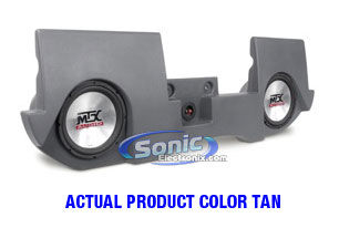 MTX Audio Thunderform DRQC20AT-T45 (Tan, Amplified) Image 1