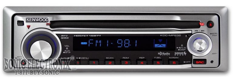 Kenwood KDC-MP232 Image 2