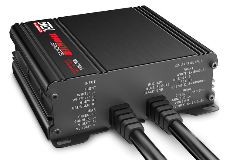 MTX Audio MUD100.4 (Open Box) Image 4