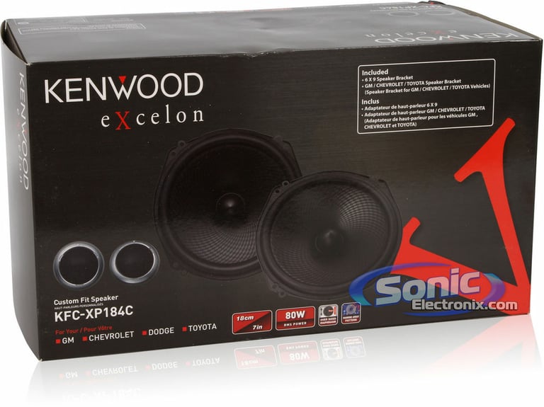Kenwood eXcelon KFC-XP184C 2-way Speaker (2-Pairs, 4-Total) Image 5
