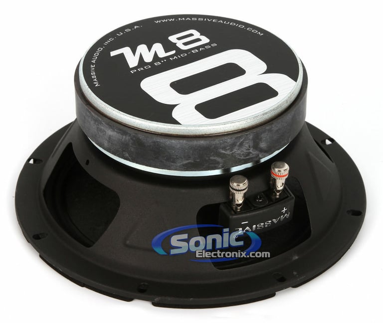 Massive Audio M8 (Pair, 2-Total) Image 4