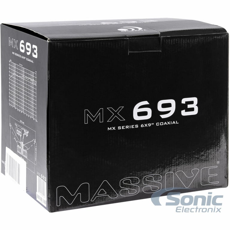 Massive Audio MX693 (2-Pairs, 4-Total) Image 7