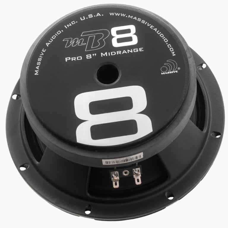 Massive Audio MB8 (Pair, 2-Total) Image 3