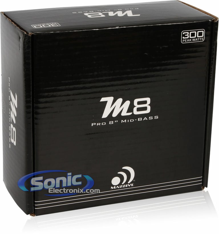 Massive Audio M8 (Pair, 2-Total) Image 5