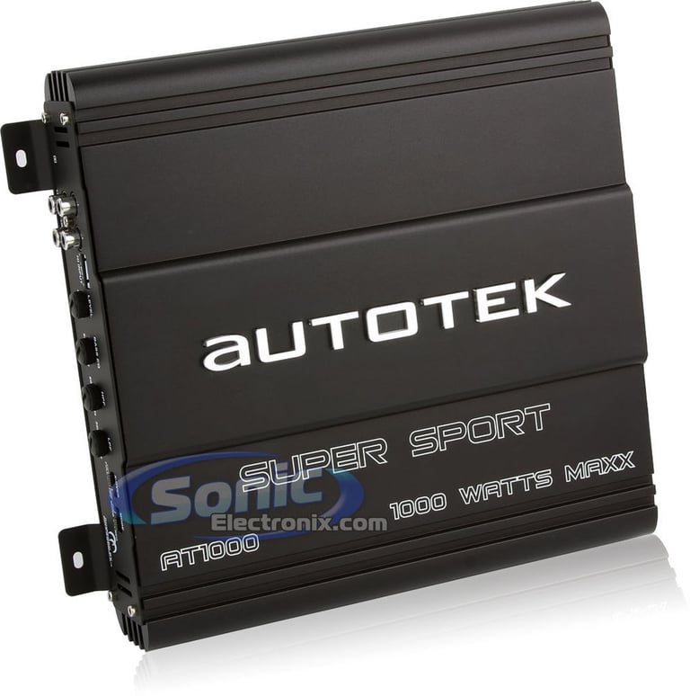 Autotek AT1000 (AT-1000) + Amplifier Kit Image 2