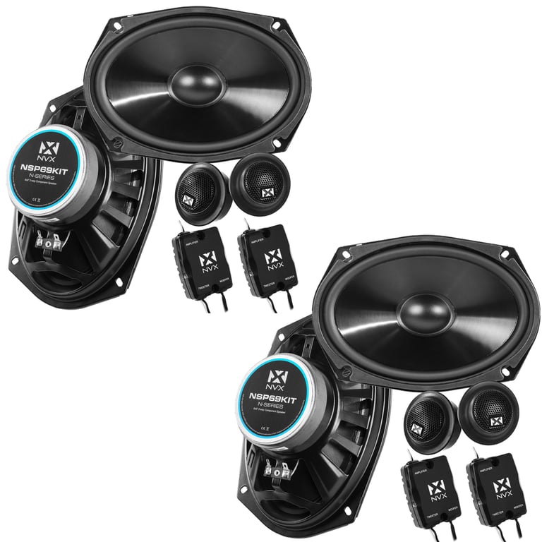 NVX NSP69KIT (2-Pairs, 4-Total) Image 1