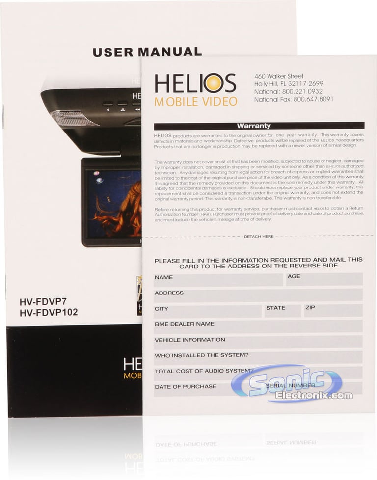 Helios HV-FDM7 Image 9