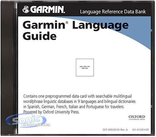 Garmin 010-10672-00 Oxford Travel Language Guide Image 1