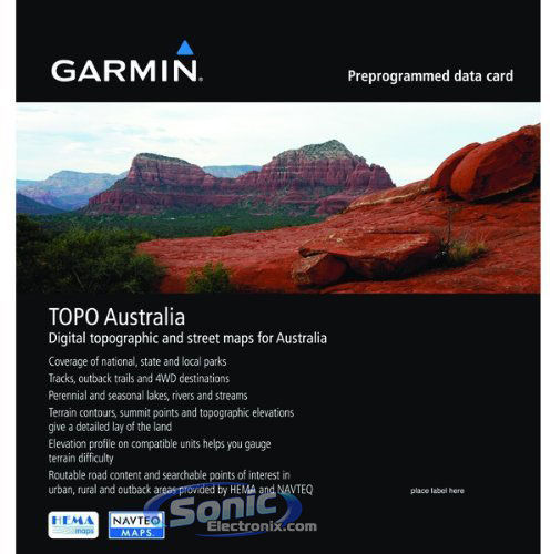 Garmin 010-C0962-00 TOPO Austrailia Image 1