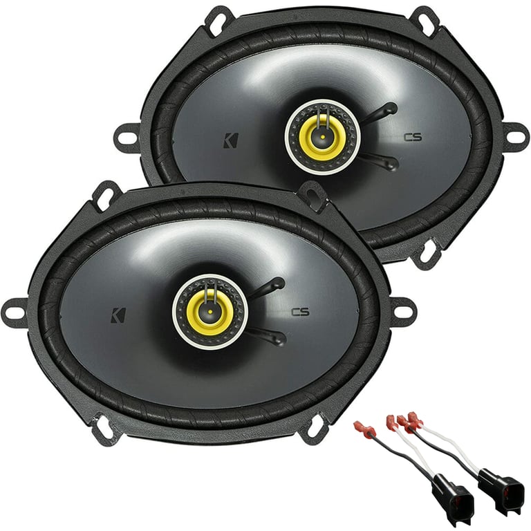 Kicker CS Series Front Door Factory Speaker Replacement Package Image 1